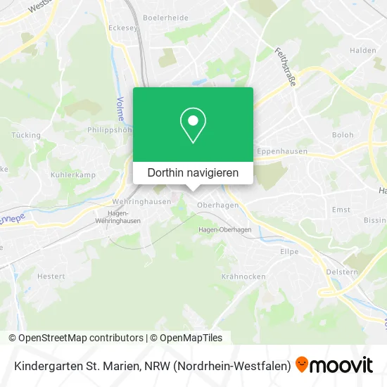 Kindergarten St. Marien Karte