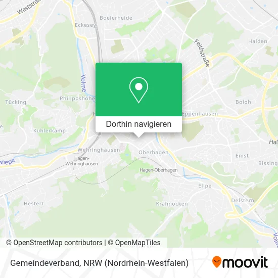 Gemeindeverband Karte