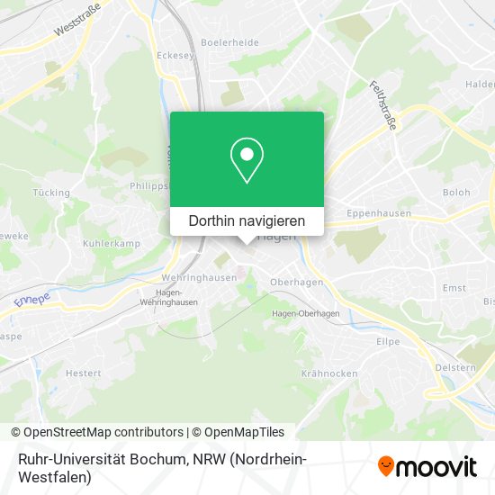 Ruhr-Universität Bochum Karte