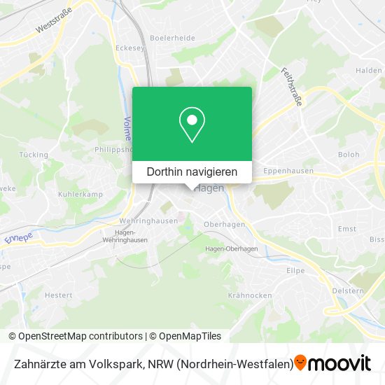 Zahnärzte am Volkspark Karte