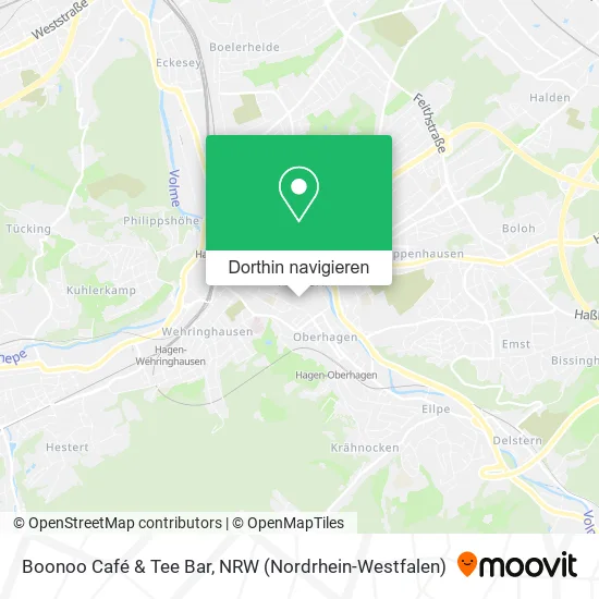 Boonoo Café & Tee Bar Karte