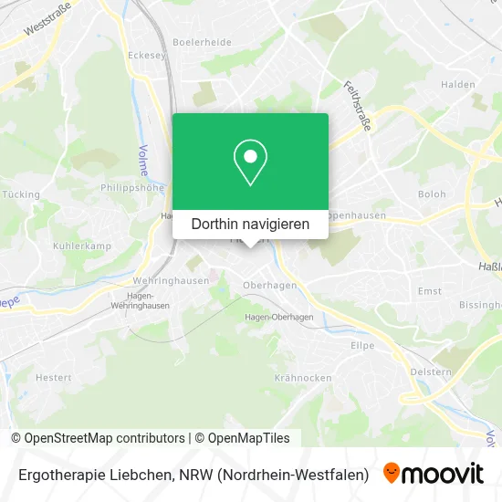 Ergotherapie Liebchen Karte