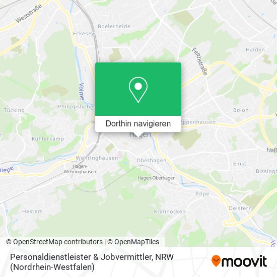Personaldienstleister & Jobvermittler Karte