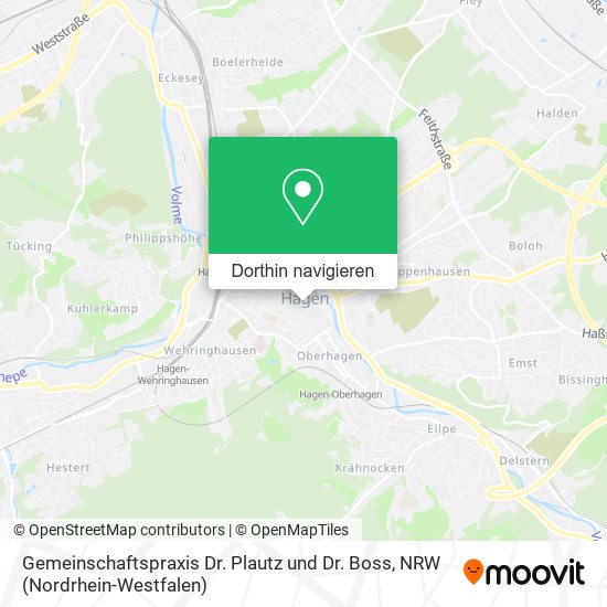 Gemeinschaftspraxis Dr. Plautz und Dr. Boss Karte