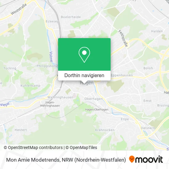 Mon Amie Modetrends Karte