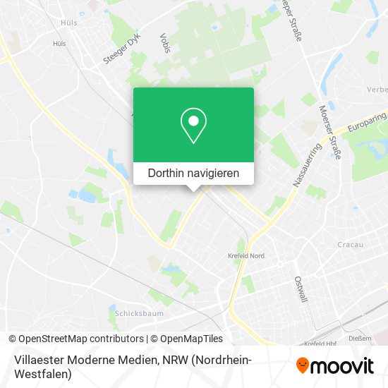 Villaester Moderne Medien Karte