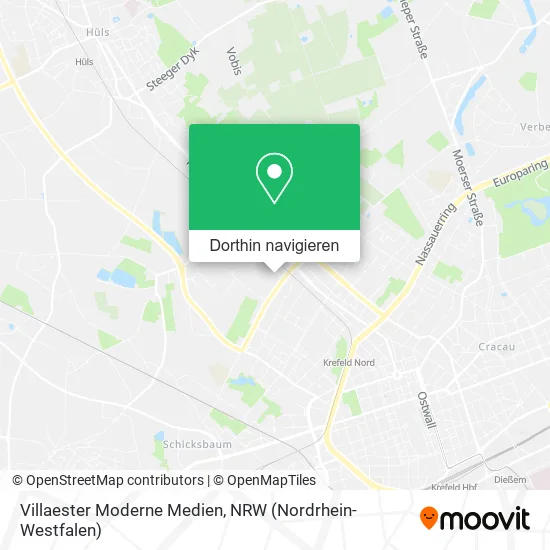 Villaester Moderne Medien Karte