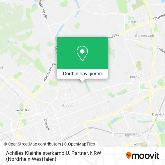 Achilles Kleinheisterkamp U. Partner Karte