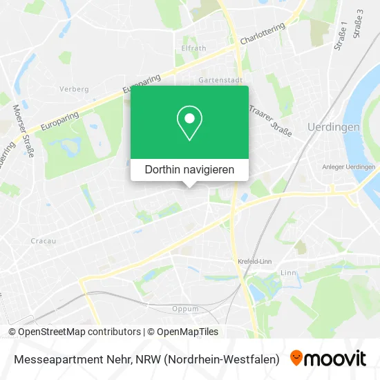 Messeapartment Nehr Karte