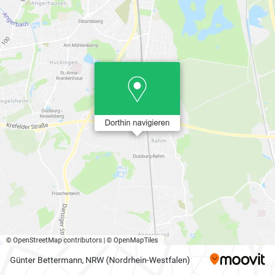 Günter Bettermann Karte