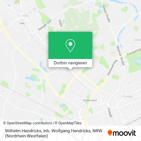 Wilhelm Hendricks, Inh. Wolfgang Hendricks Karte