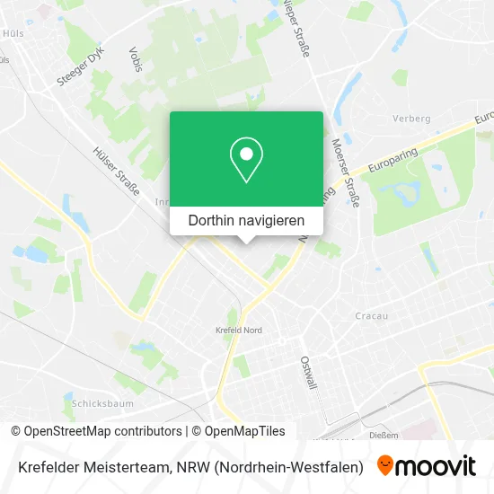 Krefelder Meisterteam Karte