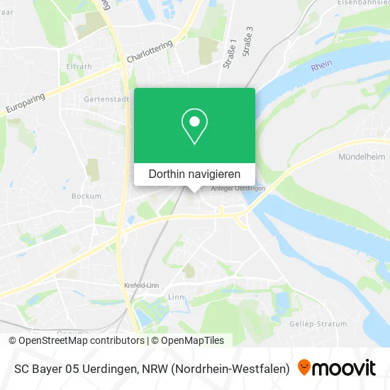 SC Bayer 05 Uerdingen Karte