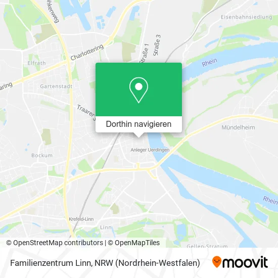 Familienzentrum Linn Karte