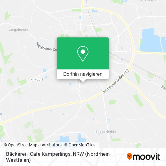 Bäckerei - Cafe Kamperlings Karte