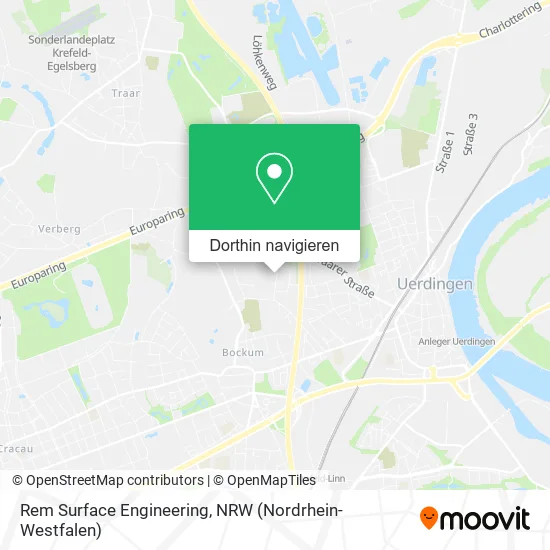 Rem Surface Engineering Karte