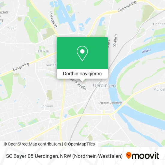 SC Bayer 05 Uerdingen Karte