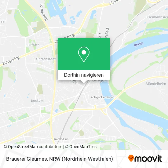 Brauerei Gleumes Karte