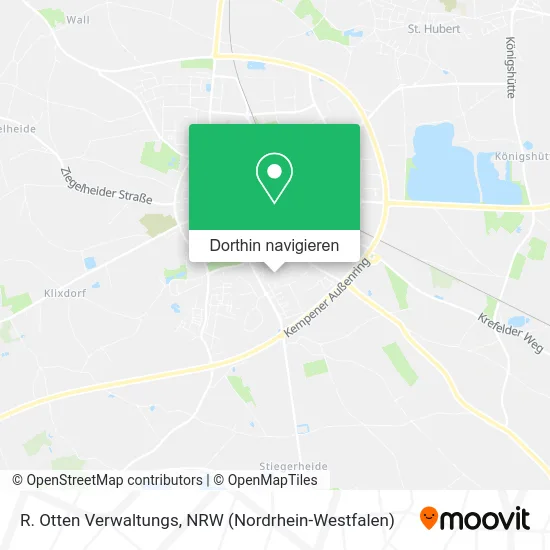 R. Otten Verwaltungs Karte