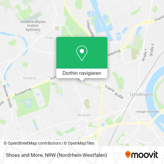 Shoes and More Karte