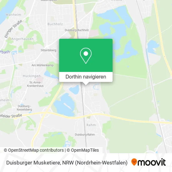 Duisburger Musketiere Karte