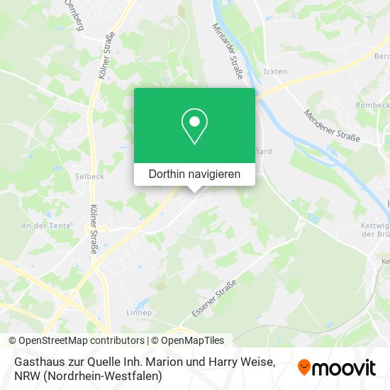 Gasthaus zur Quelle Inh. Marion und Harry Weise Karte