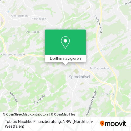 Tobias Nischke Finanzberatung Karte