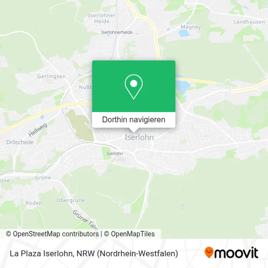 La Plaza Iserlohn Karte
