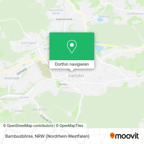Bambusbörse Karte