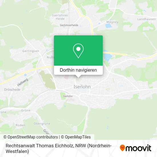 Rechtsanwalt Thomas Eichholz Karte