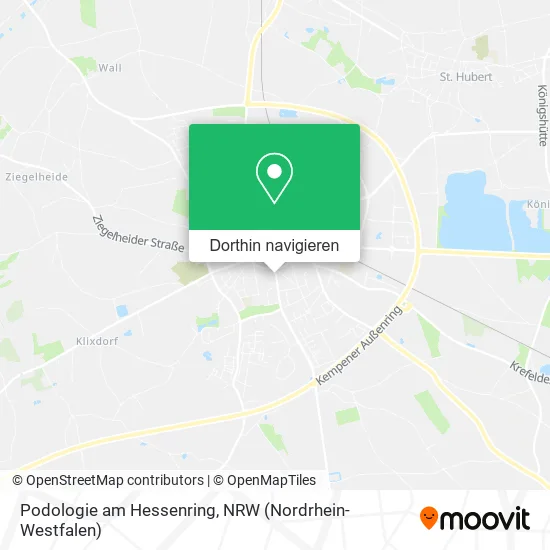 Podologie am Hessenring Karte