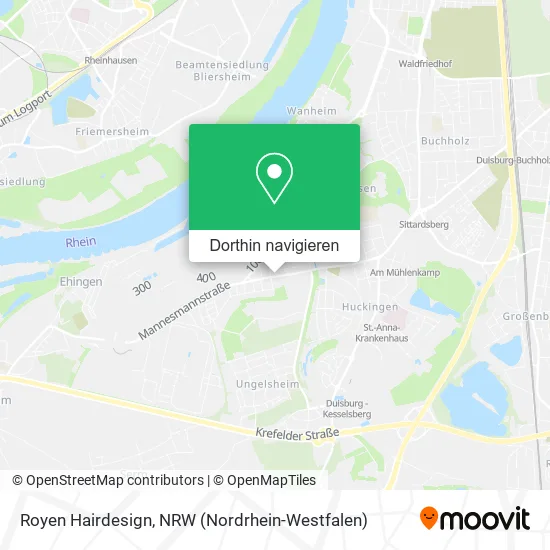 Royen Hairdesign Karte