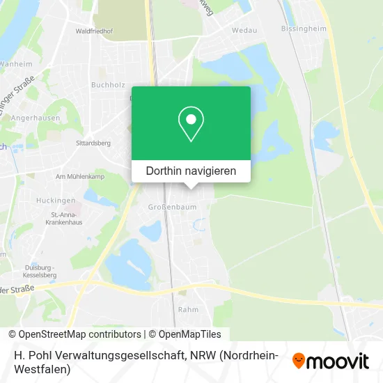 H. Pohl Verwaltungsgesellschaft Karte