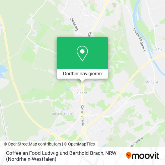 Coffee an Food Ludwig und Berthold Brach Karte