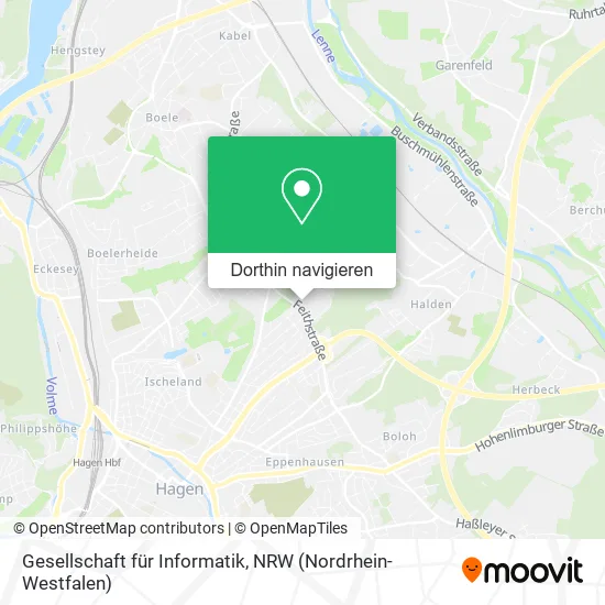 Gesellschaft für Informatik Karte