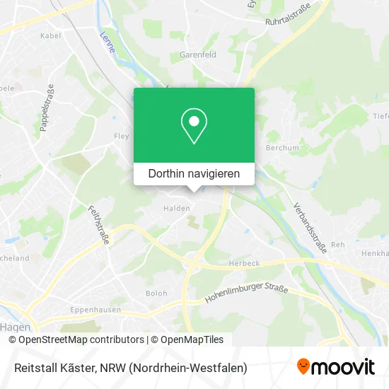 Reitstall Kãster Karte