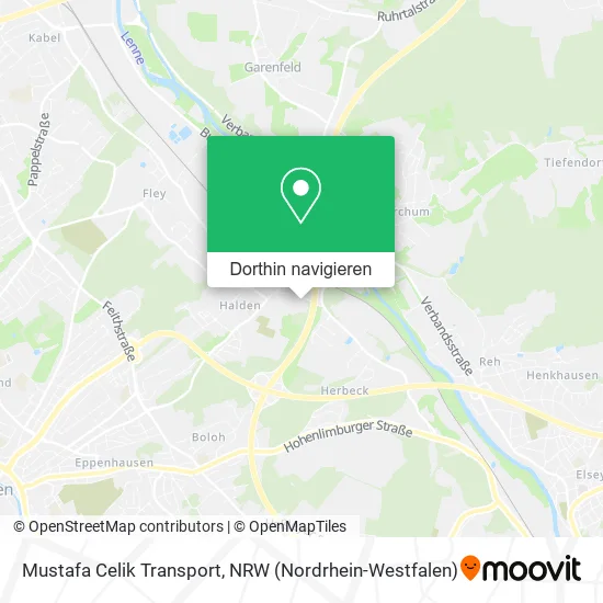 Mustafa Celik Transport Karte