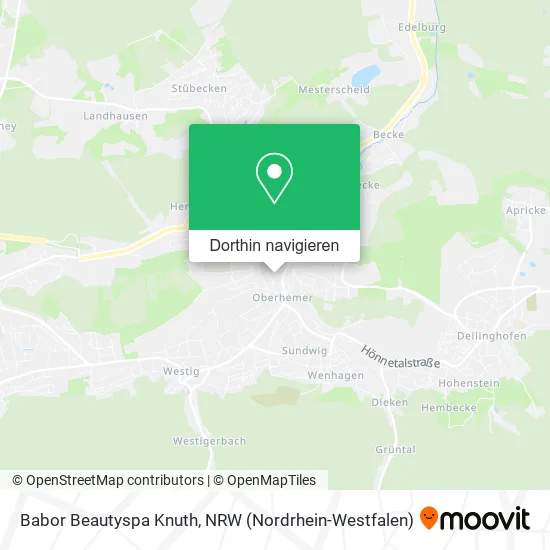 Babor Beautyspa Knuth Karte