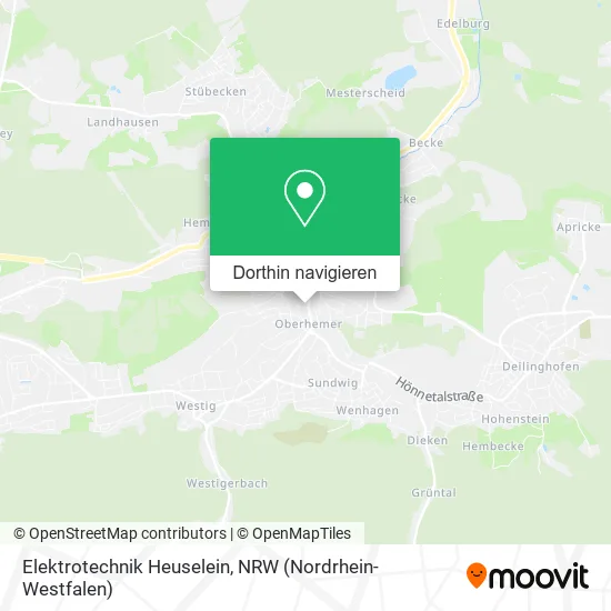 Elektrotechnik Heuselein Karte
