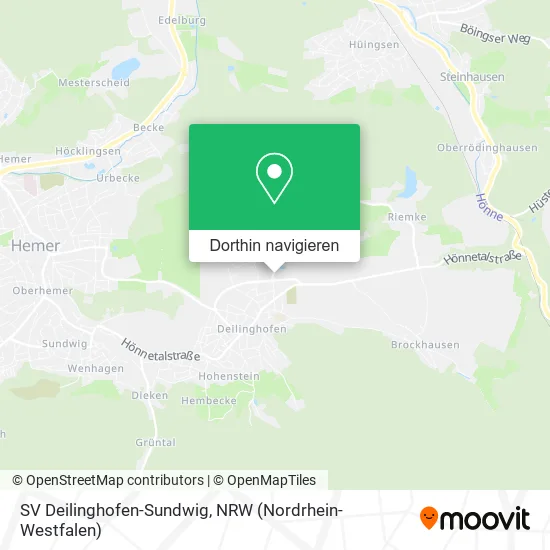 SV Deilinghofen-Sundwig Karte