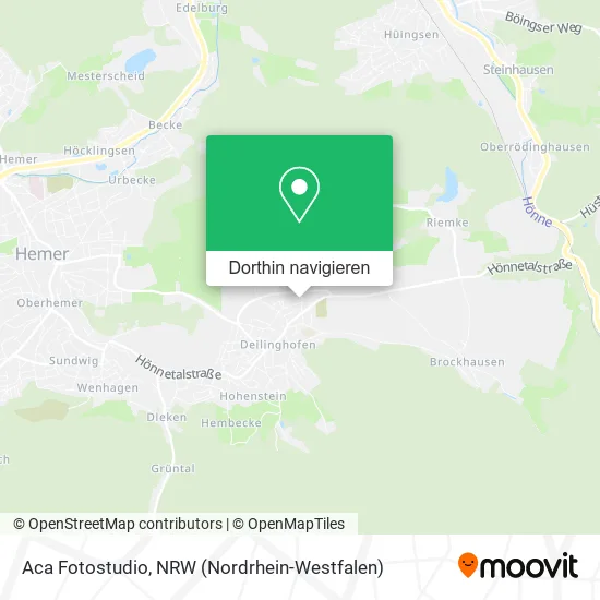 Aca Fotostudio Karte