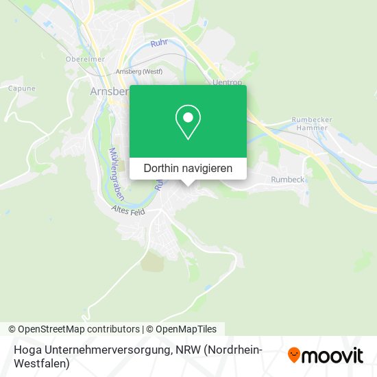 Hoga Unternehmerversorgung Karte