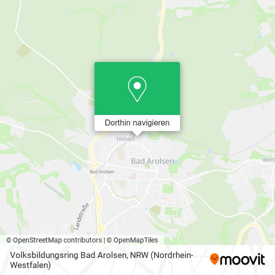 Volksbildungsring Bad Arolsen Karte