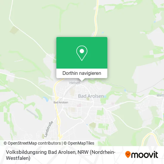 Volksbildungsring Bad Arolsen Karte