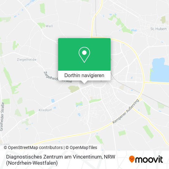 Diagnostisches Zentrum am Vincentinum Karte