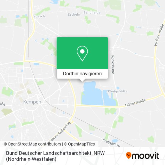 Bund Deutscher Landschaftsarchitekt Karte