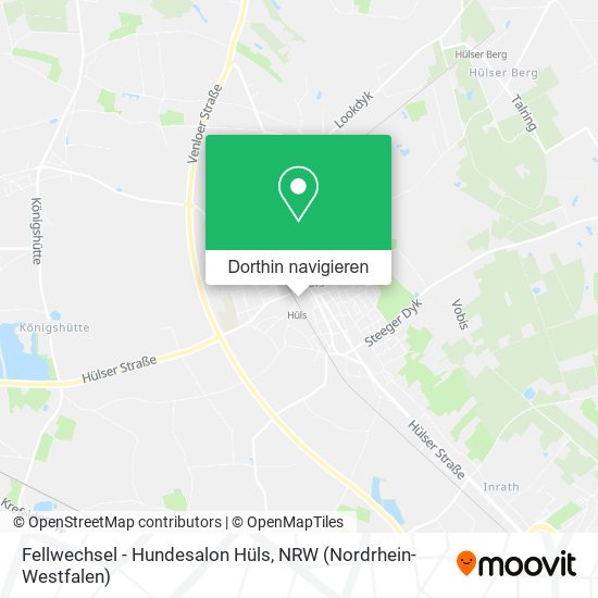 Fellwechsel - Hundesalon Hüls Karte