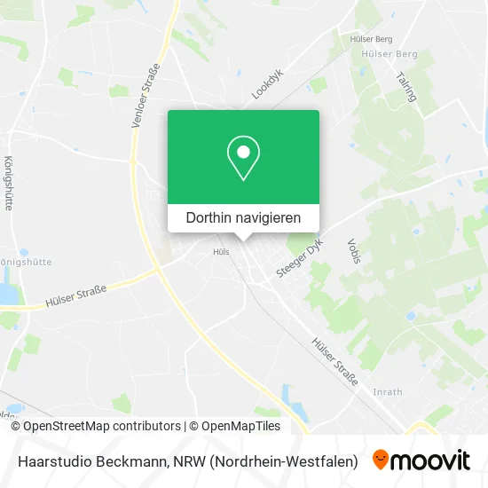 Haarstudio Beckmann Karte