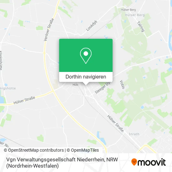 Vgn Verwaltungsgesellschaft Niederrhein Karte