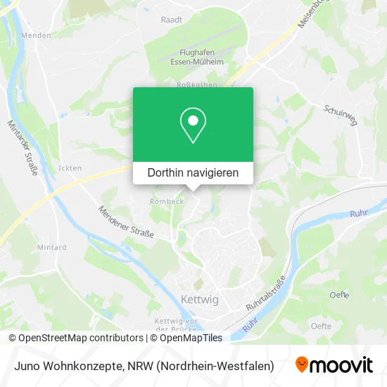 Juno Wohnkonzepte Karte